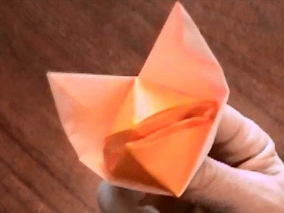 How to make an Origami Fox