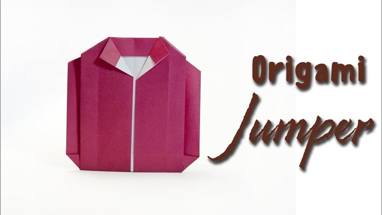 How To Make An Origami Jumper | Origami Clothes