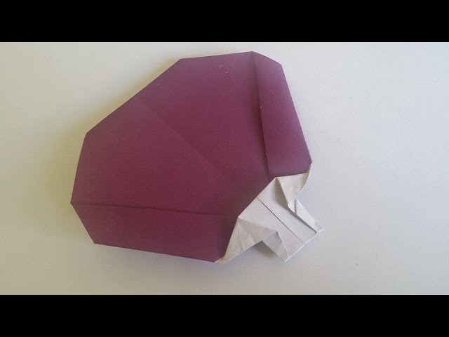 How to make origami fan easy