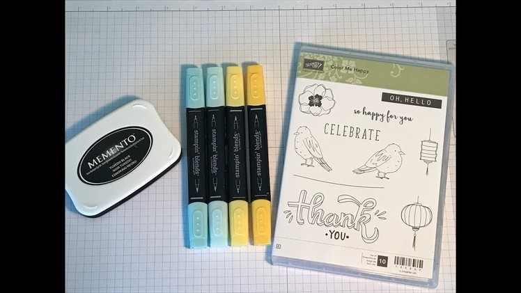 Introducing Stampin' Blends and a special offer from me - Great new alcohol markers from Stampin' Up