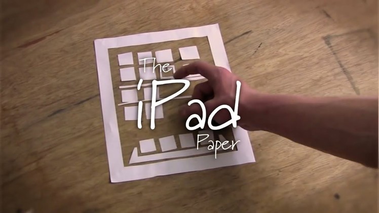 IPad in Paper StopMotion 2012