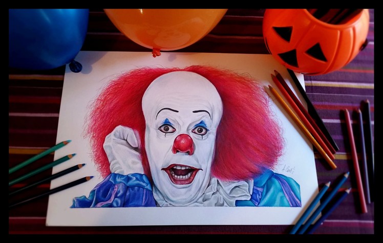 IT pennywise ( Speed drawing)