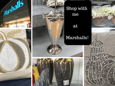MARSHALLS SHOP WITH ME -OCTOBER 2017--NEW ITEMS!!!!***