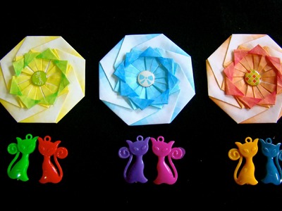 Origami Maniacs 213: Octagonal Braided Coaster