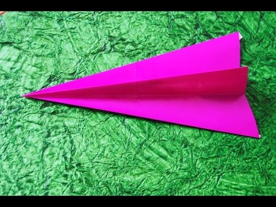 Origami Simple paper rocket in 3 steps