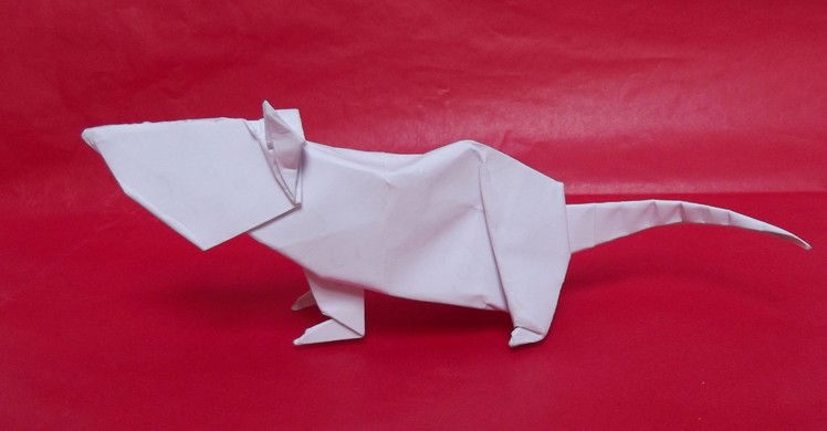 Origami Tutorial Mouse - Rat (Chinese Zodiac) - John Montroll
