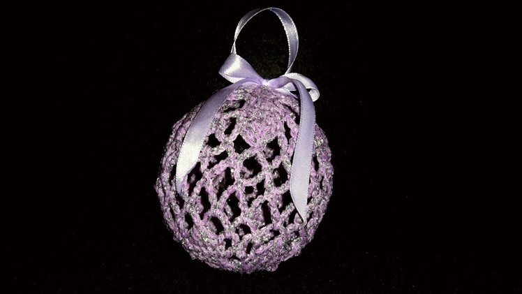 Pallina di Natale Uncinetto Tutorial  - Christmas Ball Crochet Esfera de Navidad Crochet