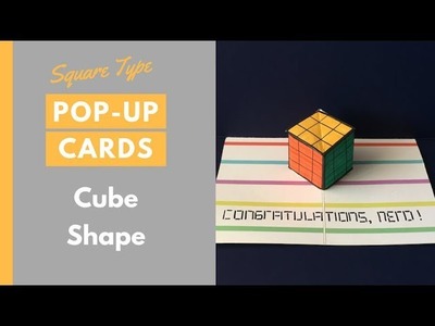 Pop-Up Cards Tutorial - The Cube Shape