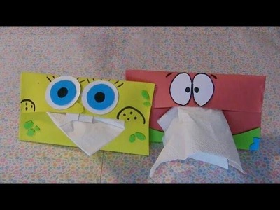 Porta Kleenex de Sponge Bob y Patricio #spogebobmovie