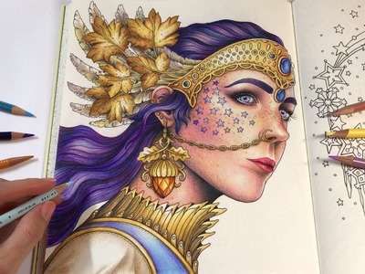 Princess Luna - Part 2 | Seasons Coloring Book by Hanna Karlzon