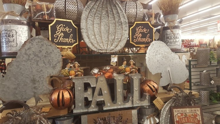 SHOP WITH ME: HOBBY LOBBY TOUR | FALL 2017 HOME DECOR INSPIRATION | AUGUST HAUL