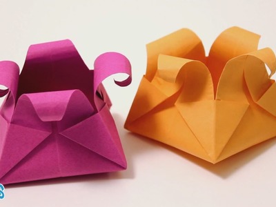 The origami basket (Hellokids)