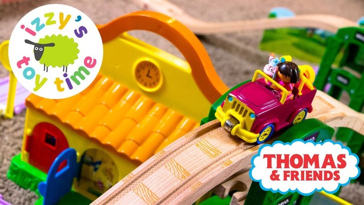 THOMAS TRAIN AND DORA SURPRISE GRAB BAG! Thomas and Friends with Trackmaster | Toy Trains for Kids
