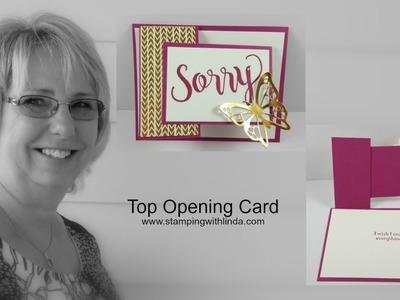 Top Opening Creative Fold Card