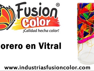 Tutorial Florero en Vitral - Fusion Color
