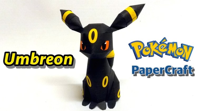 Umbreon Papercraft Pokemon