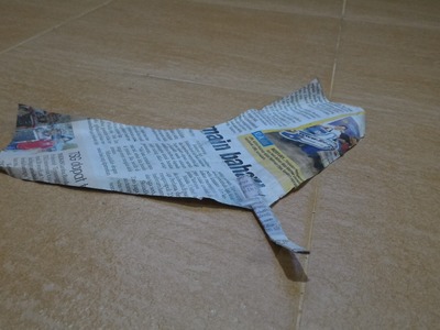 Walkalong Glider Make Out Of Newspaper