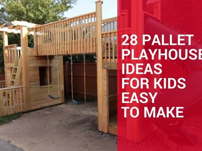 28 Pallet Playhouse Ideas For Kids