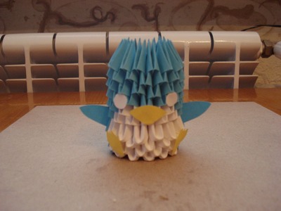 3D Origami Penguin Tutorial