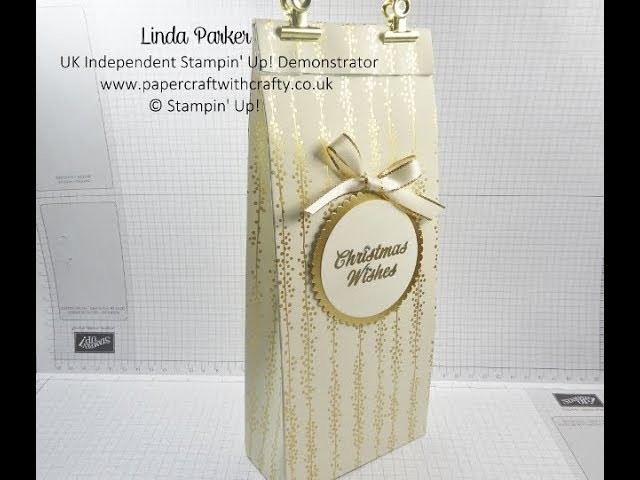 Christmas Countdown Project No 9 - Tall Super Strong Reinforced Gift Bag