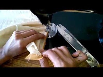 Churidar top neck,hands,slits piping tutorial easy method