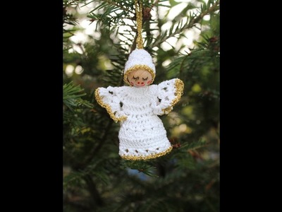 Crochet a Little Angel - Christmas Tree Ornament - Part 1 of 2