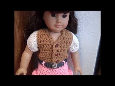 Dollie Cowgirl Partner - Part 3: Cowgirl Shirt - Red Heart Yarn Pattern