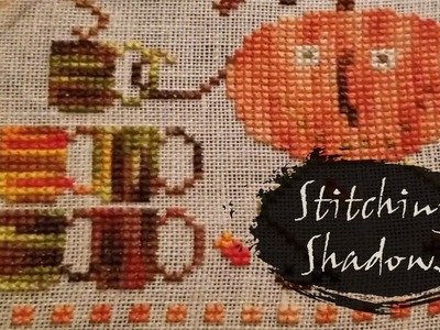 FLOSSTUBE | HALLOWEENING CONTINUES | THE RETURN OF DEATH BY CROSS STITCH