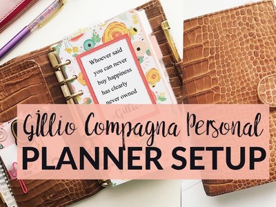 Gillio Compagna Croco | Personal Planner Setup