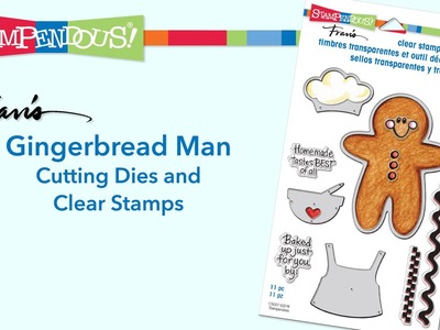Gingerbread Cutting Dies and Clear Stamps