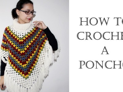 How To Crochet Easy Poncho