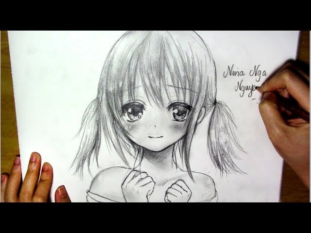 How to Draw Anime Girl - Slow Version
