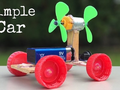 How to Make a Car - Electric Car with Two Fan - Very Simple