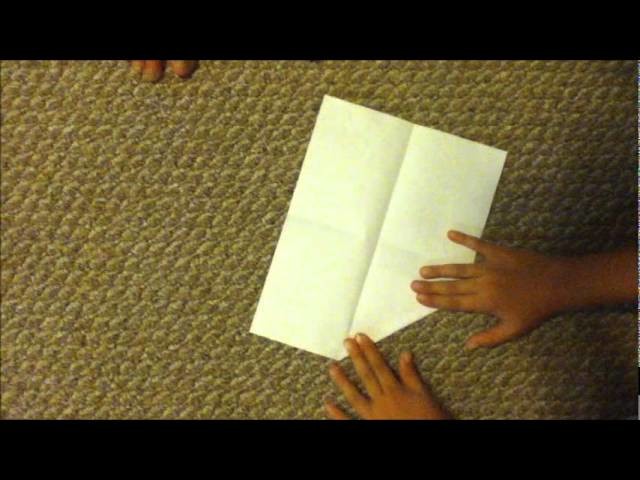 How to make a paper airplane (jet) Star Fox