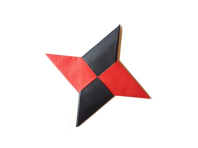 How to make a paper Ninja star? (Shuriken)