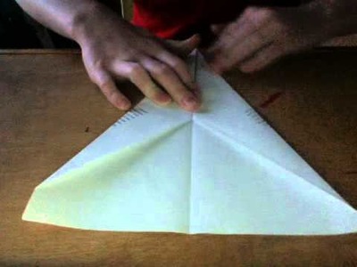 How to make a really good paper airplane that flies far