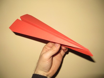 How to Make Cool Paper Airplanes that Fly Far and Straight - Very Easy - Video 9