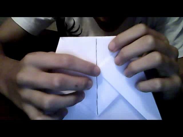 How to make the worlds farthest flying paper airplane.glider