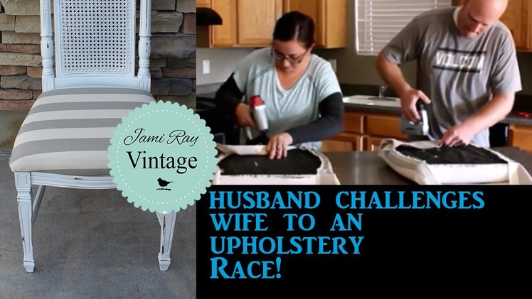 How to reupholster a dining chair