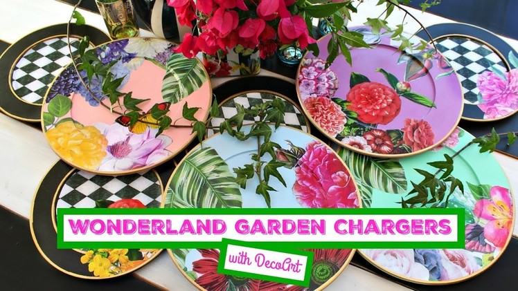 HOW TO: Wonderland Garden Chargers