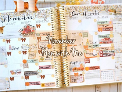 November Plan with Me featuring Shop Jessica Hearts