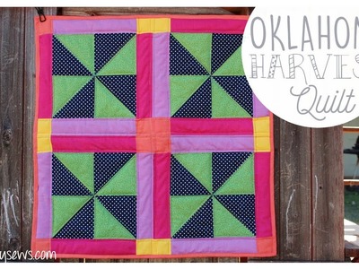 Oklahoma Harvest | Full Quilt Tutorial & Arteza GIVEAWAY {CLOSED} | Whitney Sews