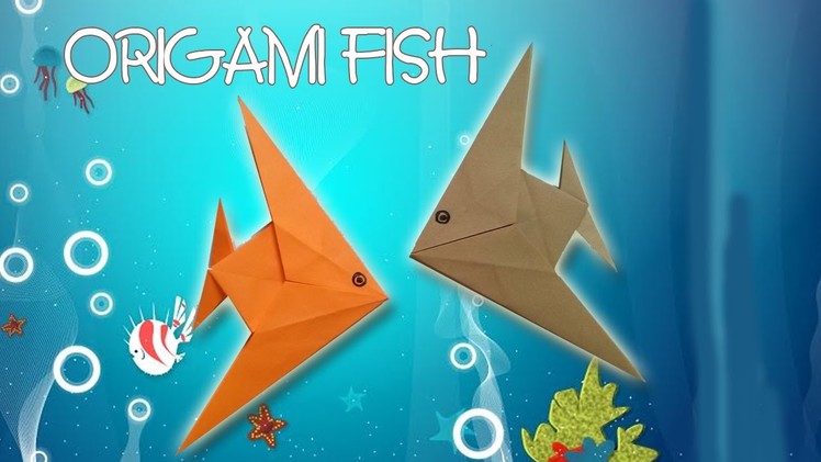 Origami Easy - Origami Fish Tutorial