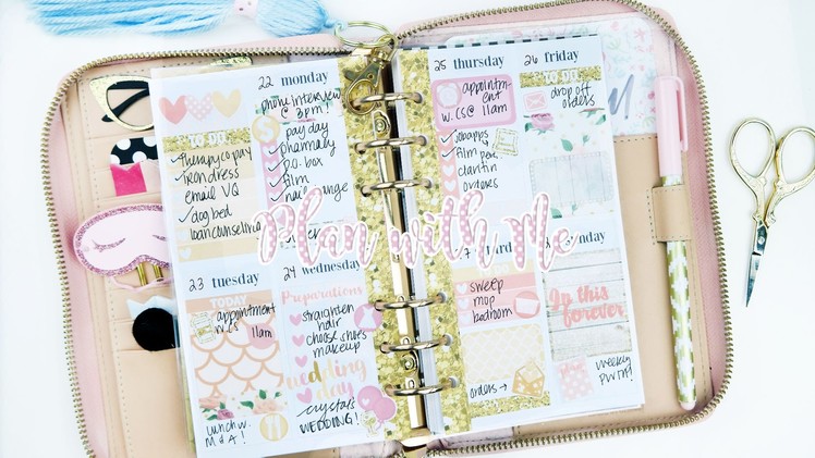 Plan with Me ft. Little Miss Paperie! Sew Much Crafting Personal Inserts