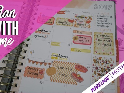 Plan with Me | Functional planner | Inkwell Press Monthly Spread
