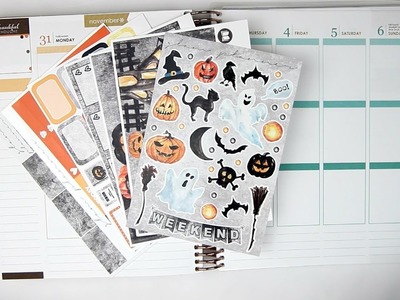 Plan With Me | Happy Halloween (TheGlamPlanner)