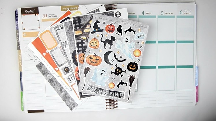 Plan With Me | Happy Halloween (TheGlamPlanner)