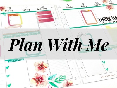 Plan With Me | Happy Planner | Nov 13-19