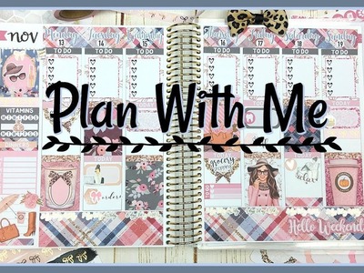 Plan With Me | Nov 13-19 | Erin Condren Life Planner