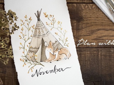 Plan with me | November 2017